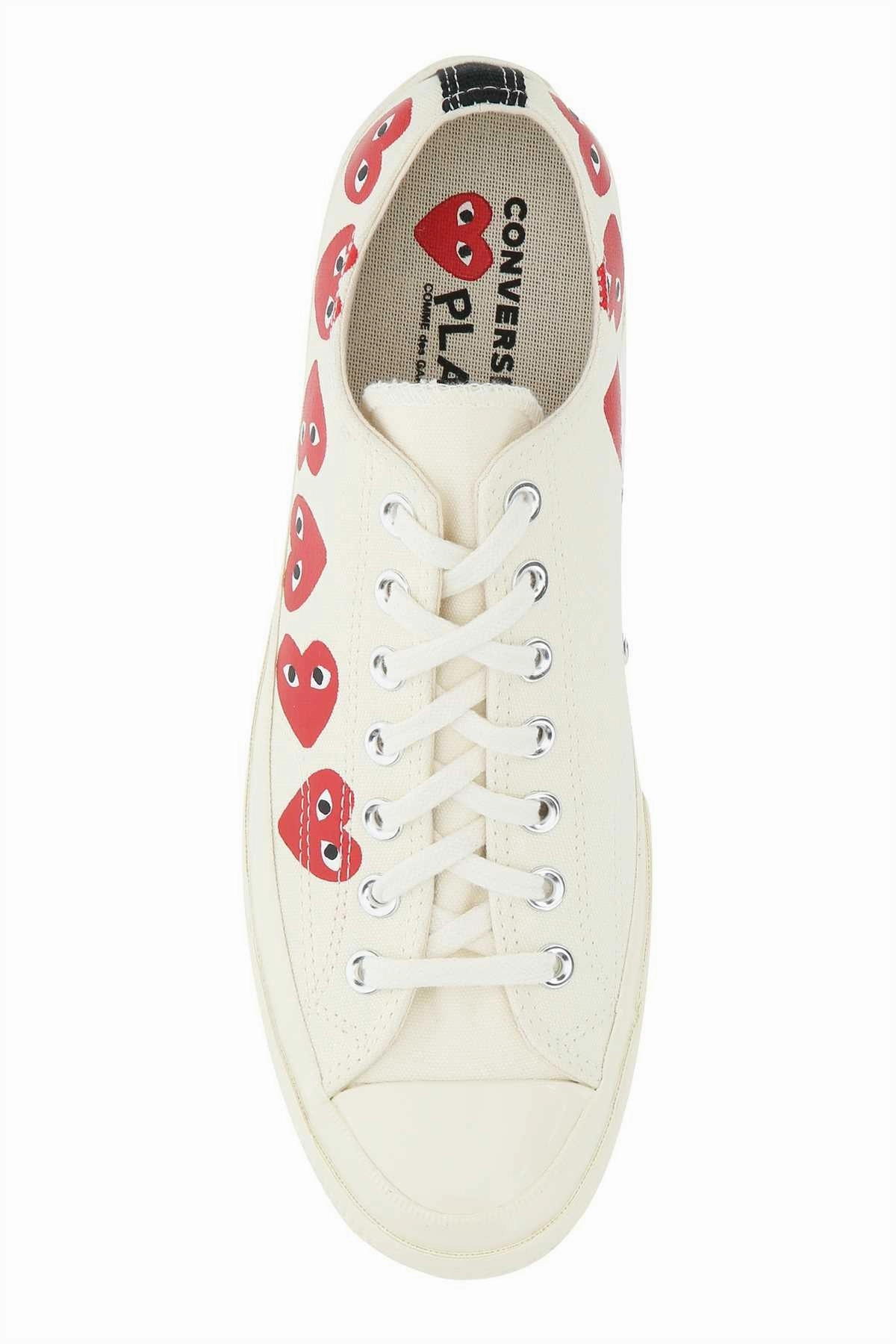 Comme des Garçons Play X Converse Chuck Taylor Heart 1970s Sneakers