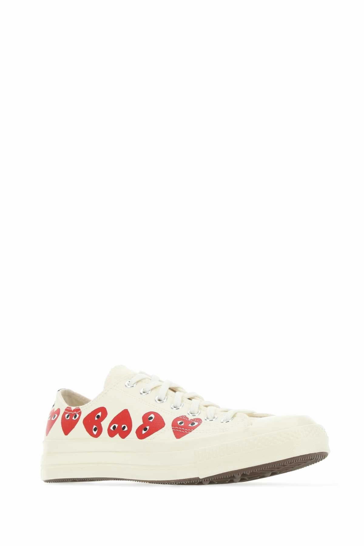 Comme des Garçons Play X Converse Chuck Taylor Heart 1970s Sneakers