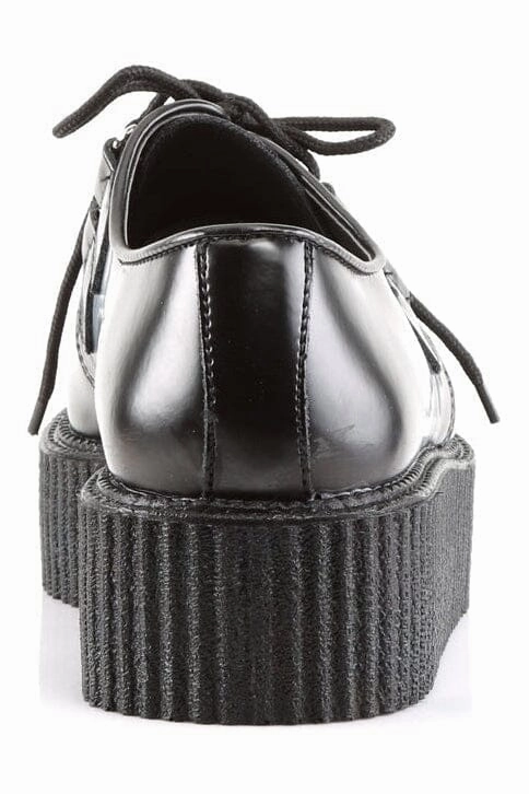 CREEPER-402 Black Leather Creeper