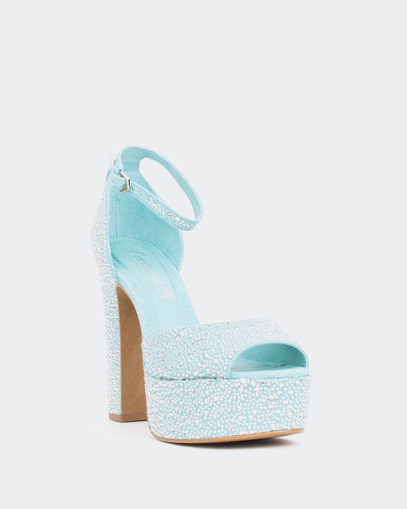 Cupid, Turquoise Suede/Suède Tur.