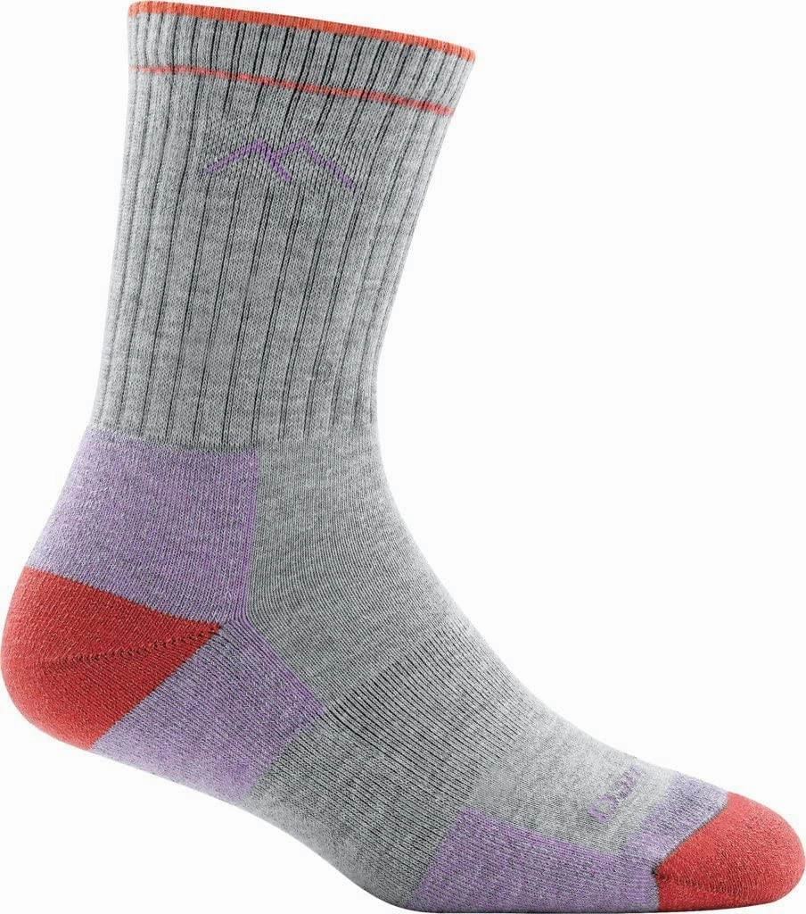 Darn Tough Women's Hiker Coolmax Micro Crew Midweight with Cushion Sock