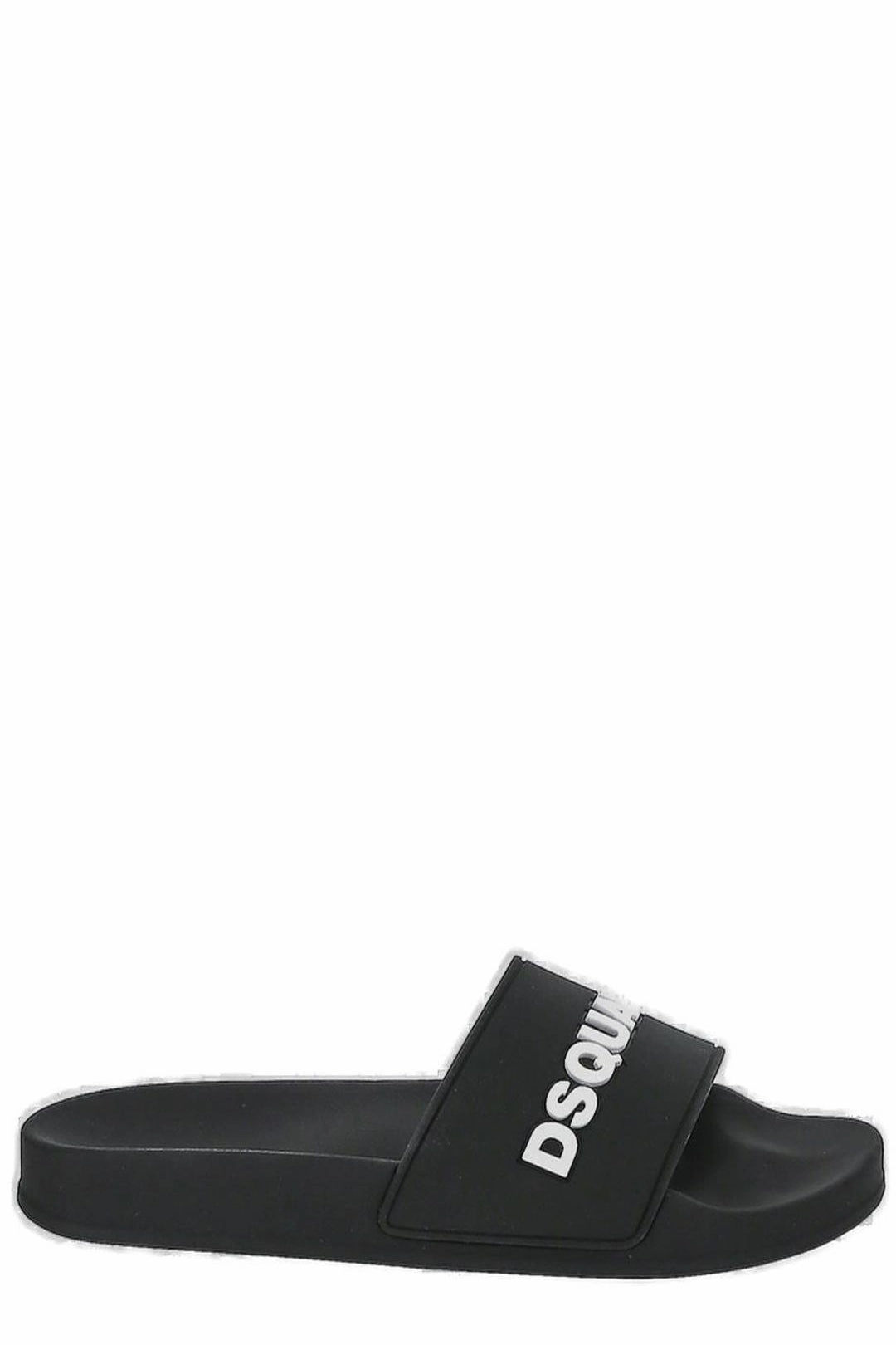 Dsquared2 Logo-Embossed Slides