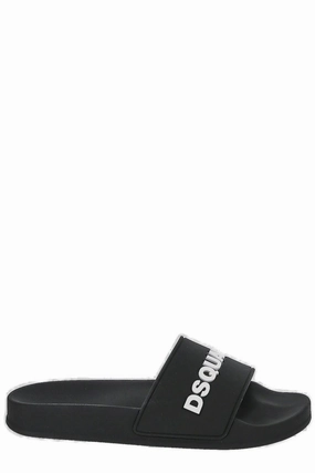 Dsquared2 Logo-Embossed Slides