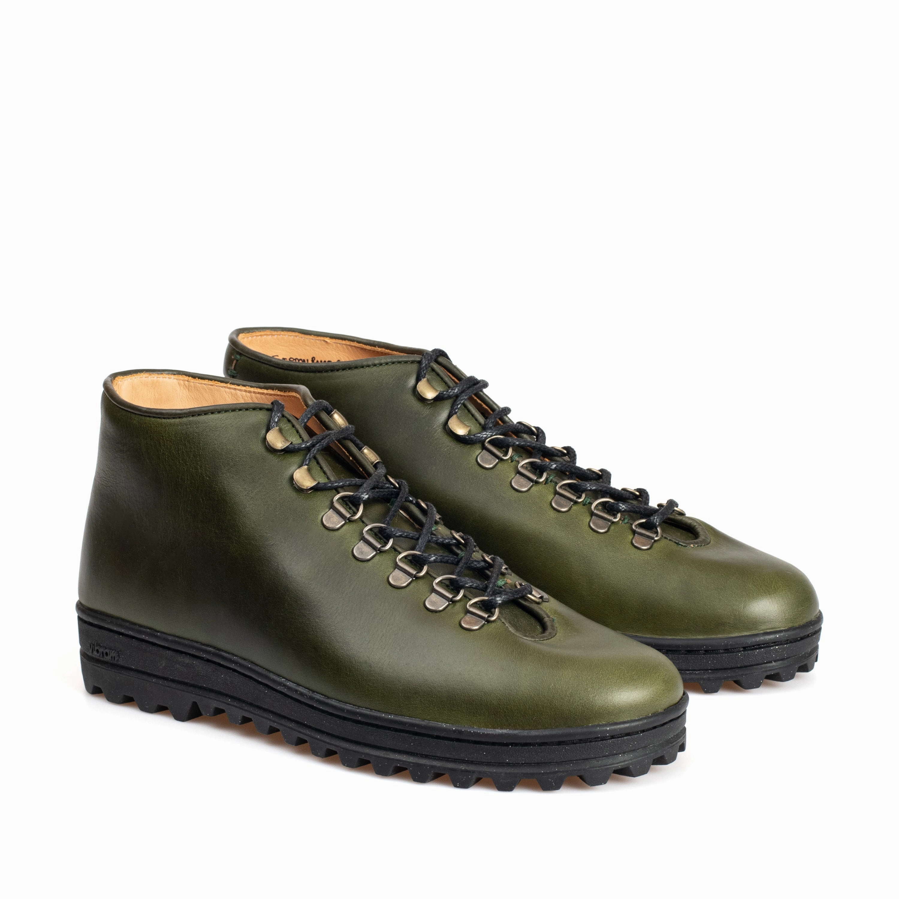 Everdon 'Rambler' Wholecut Mid - Horween Forest Green Chromexcel