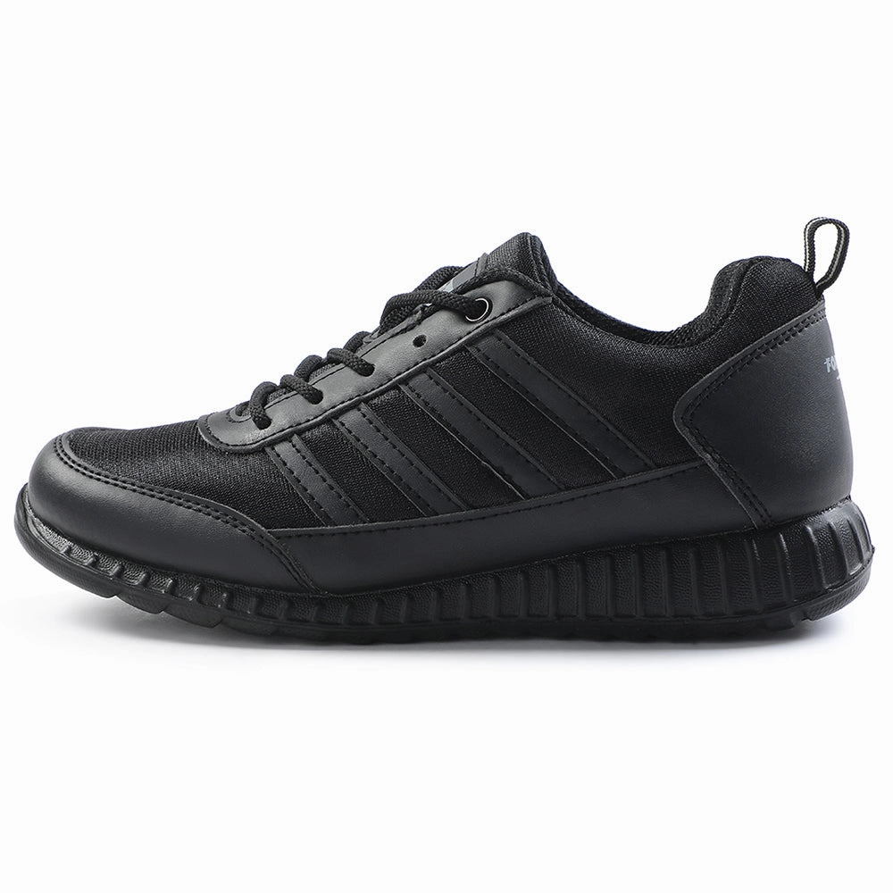 Force10 Black Lacing Uniform School Shoes For Kids 9906-90SL By Liberty
