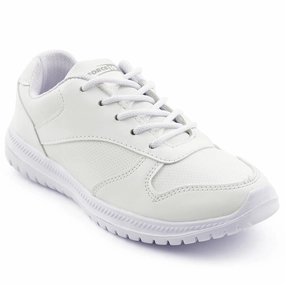 Force 10 White Lacing Uniform School Shoes For Kids SKOLPRO-L By Liberty