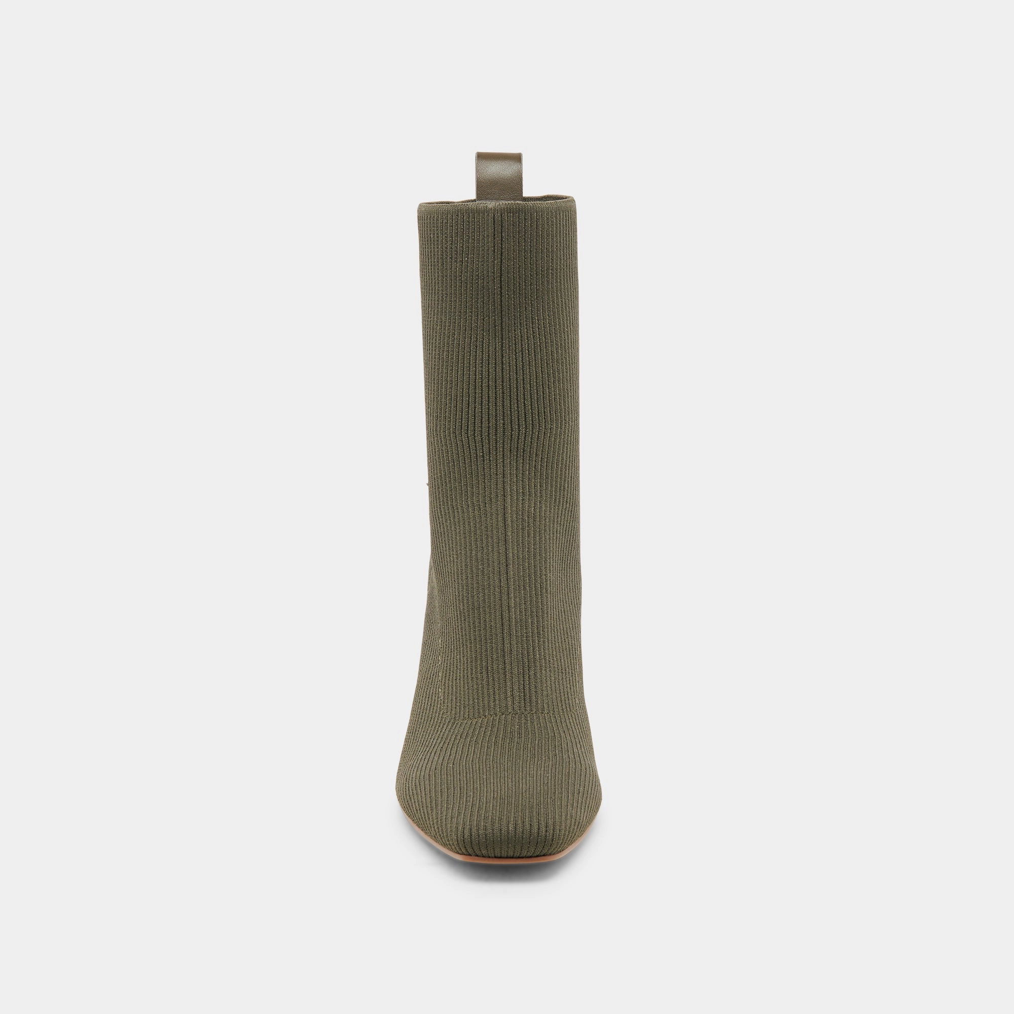 GLAMOR KNIT BOOTS ARMY KNIT