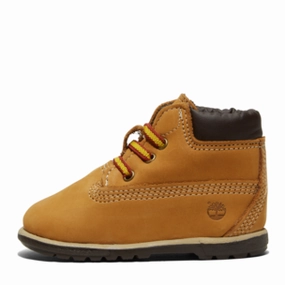 Infant Timberland Crib Bootie Constuction -WHEAT