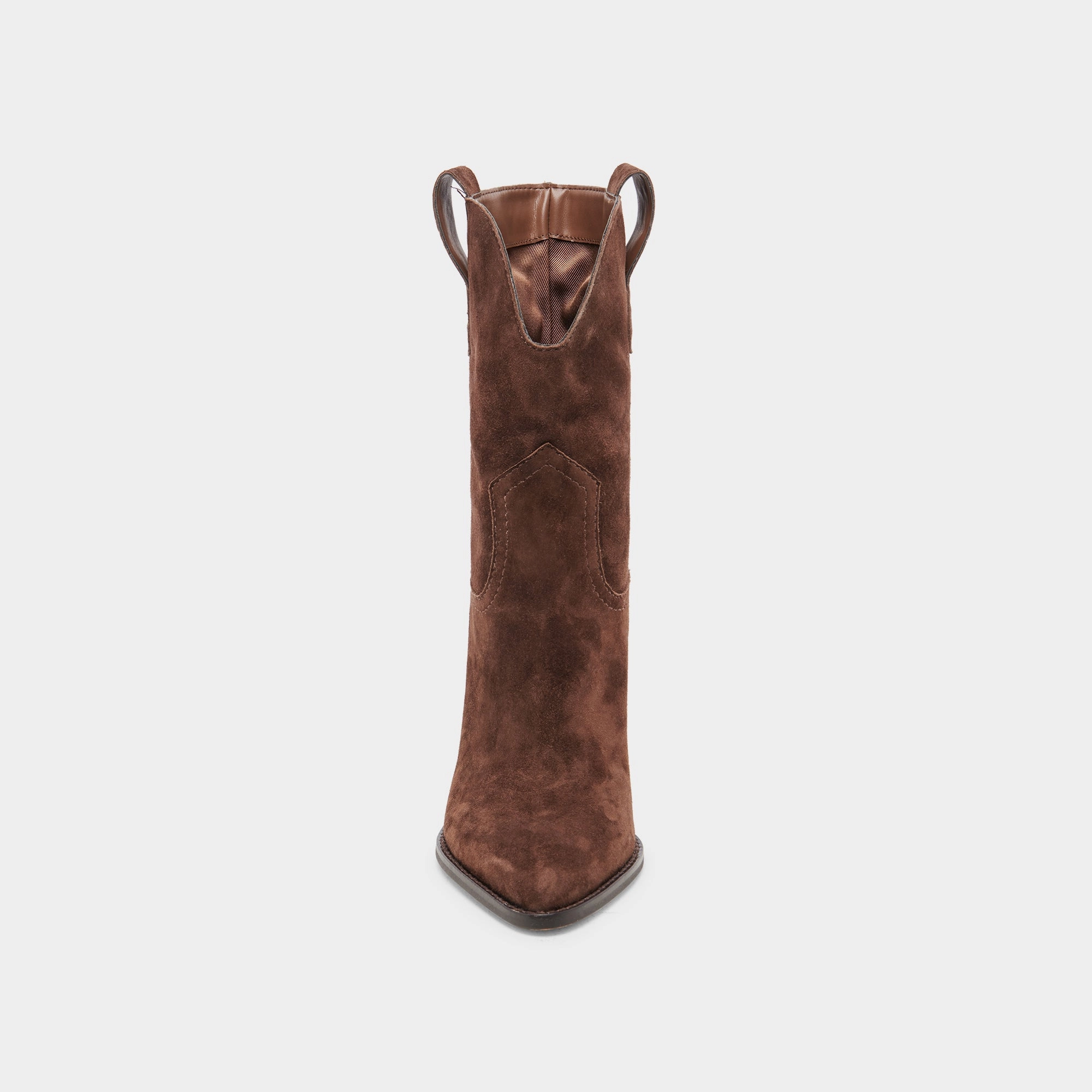 JESSEY BOOTS DK BROWN SUEDE