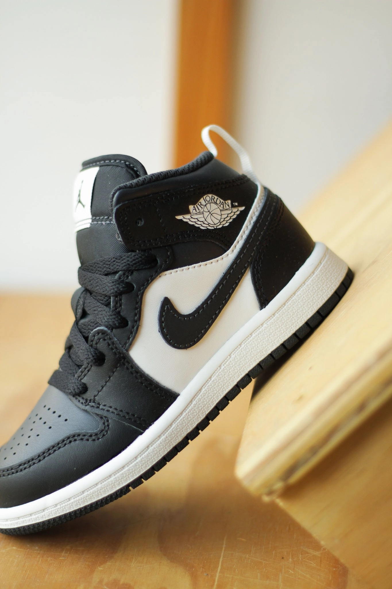 JORDAN 1 MID (PS) OFF NOIR