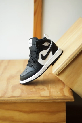 JORDAN 1 MID (PS) OFF NOIR