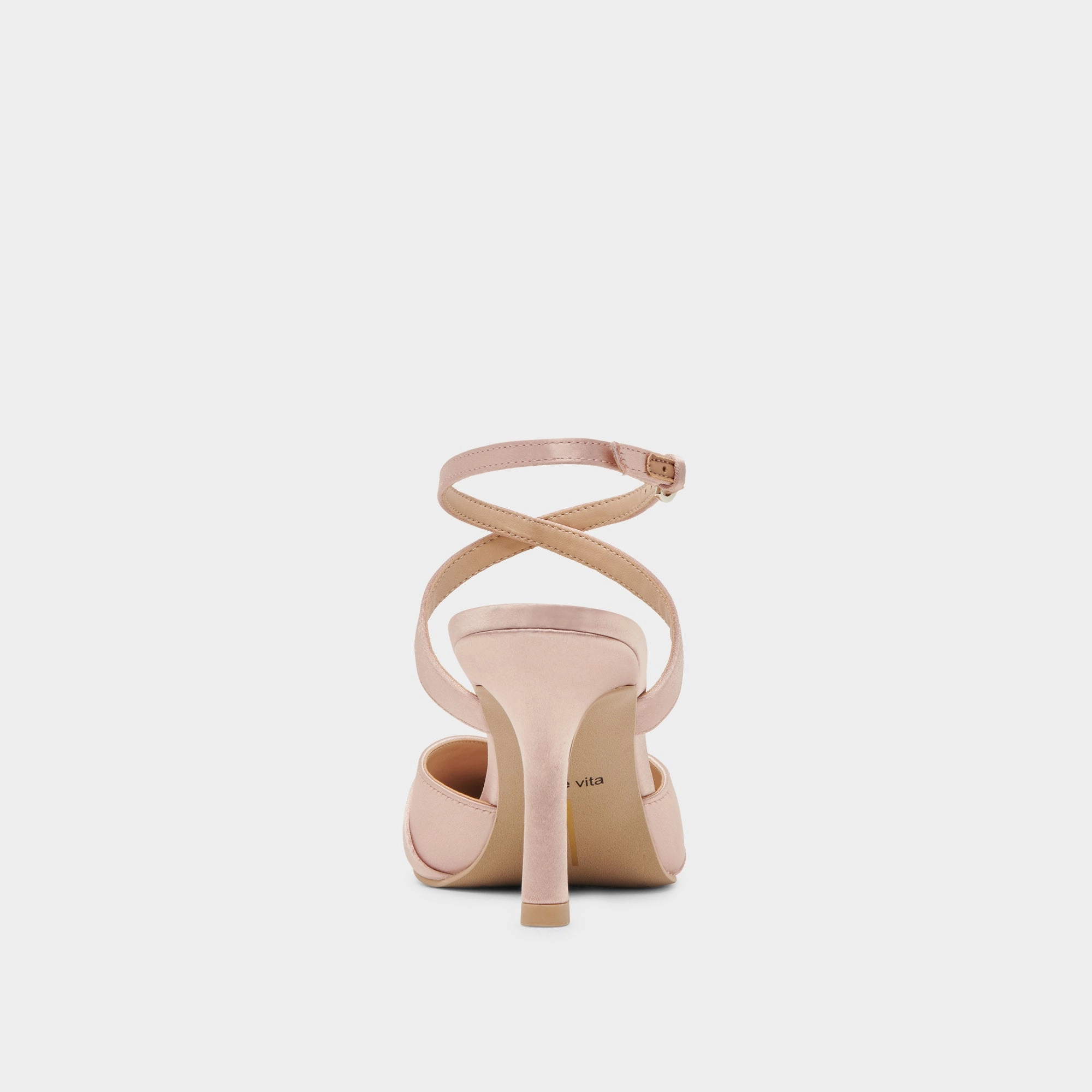 KAYSEY HEELS LT BLUSH SATIN