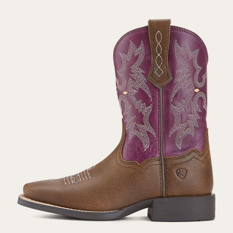 Kid's Tombstone Western Boot - Vintage Bomber