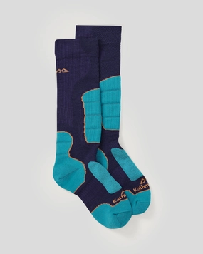 Kids' Snow Sport Socks - Dark Horizon/Eddy/Squash