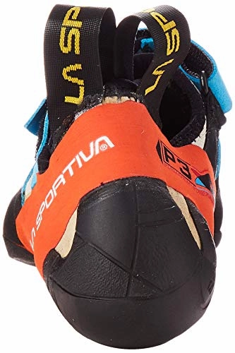 La Sportiva Unisex-Kinder 10tbf Kletterschuhe. Mehrfarbig (Blue/Flame 000). 35.5 EU