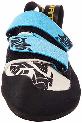 La Sportiva Unisex-Kinder 10tbf Kletterschuhe. Mehrfarbig (Blue/Flame 000). 35.5 EU