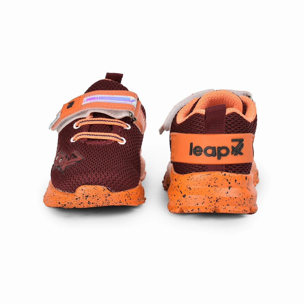 Leap7x Slip-on Casual Shoes For Kids (Maroon) (JEEVA-08) By Liberty
