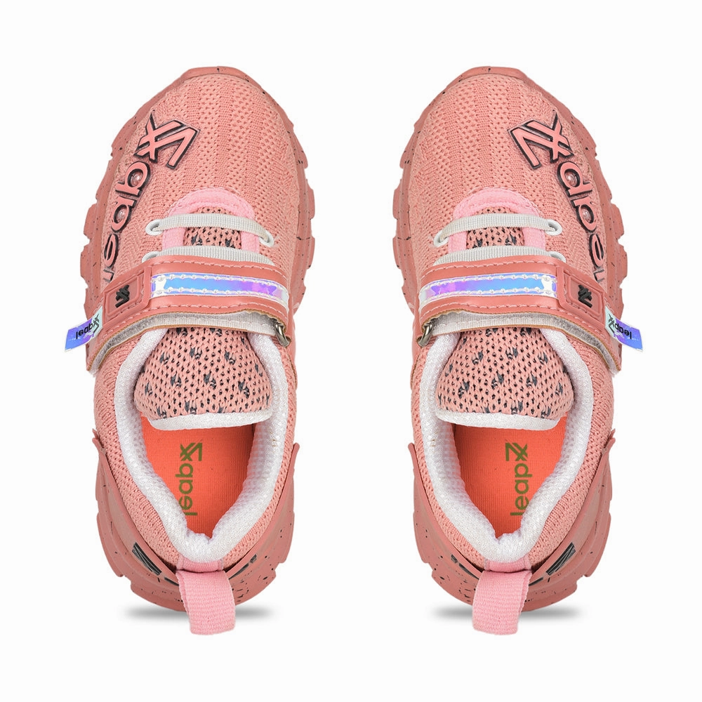 Leap7x Slip-on Casual Shoes For Kids (PEACH) JEEVA-10 By Liberty