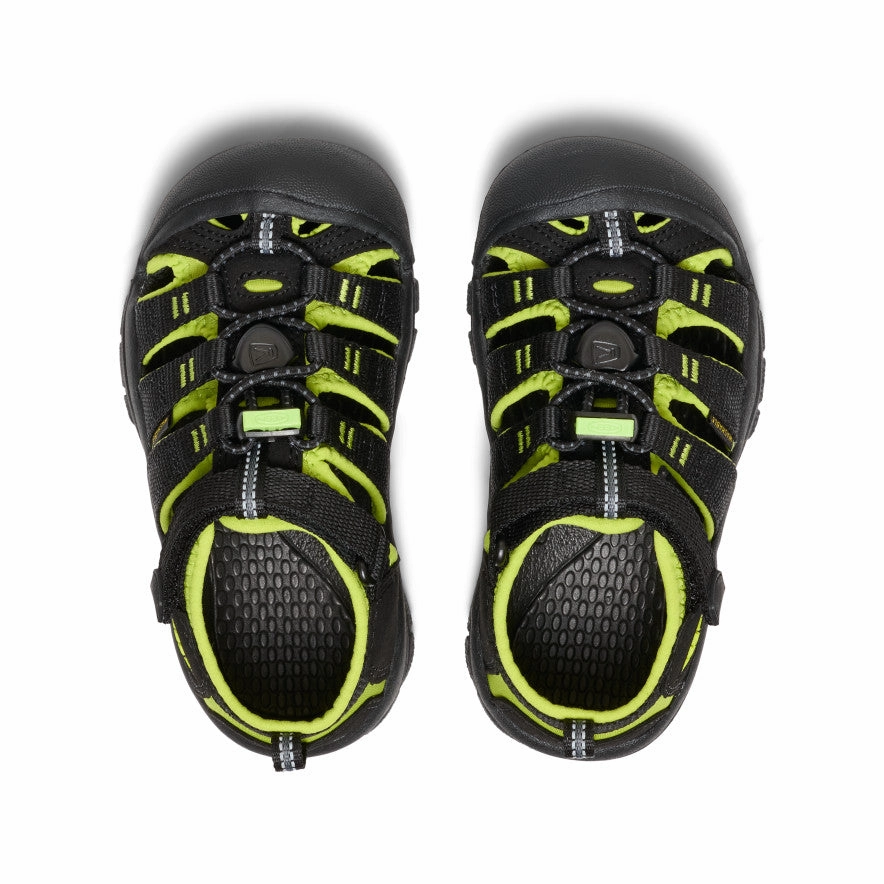 Little Kids' Newport H2  |  Black/Lime Green