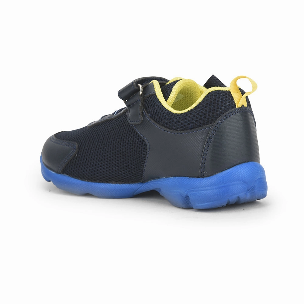 Lucy & Luke (Blue) Casual Non Lacing Shoes For Kids KSN-32 By Liberty