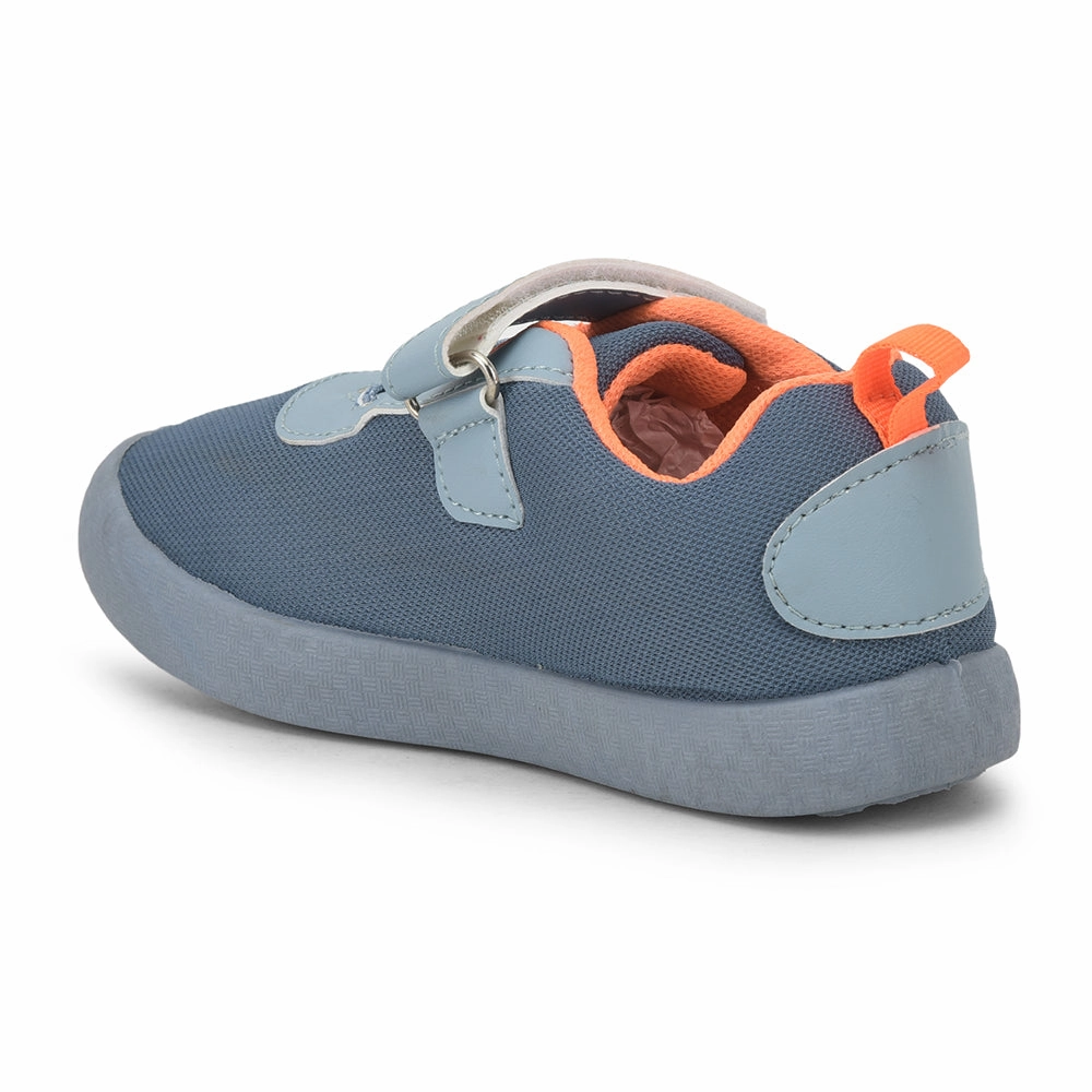 Lucy & Luke Sky Blue Casual Non Lacing Shoes For Kids BASTIAN-2M By Liberty