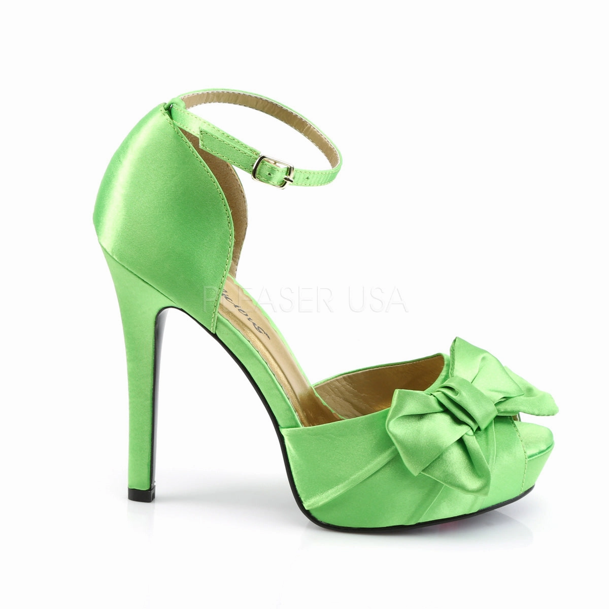 LUMINA-36  Apple Green Satin