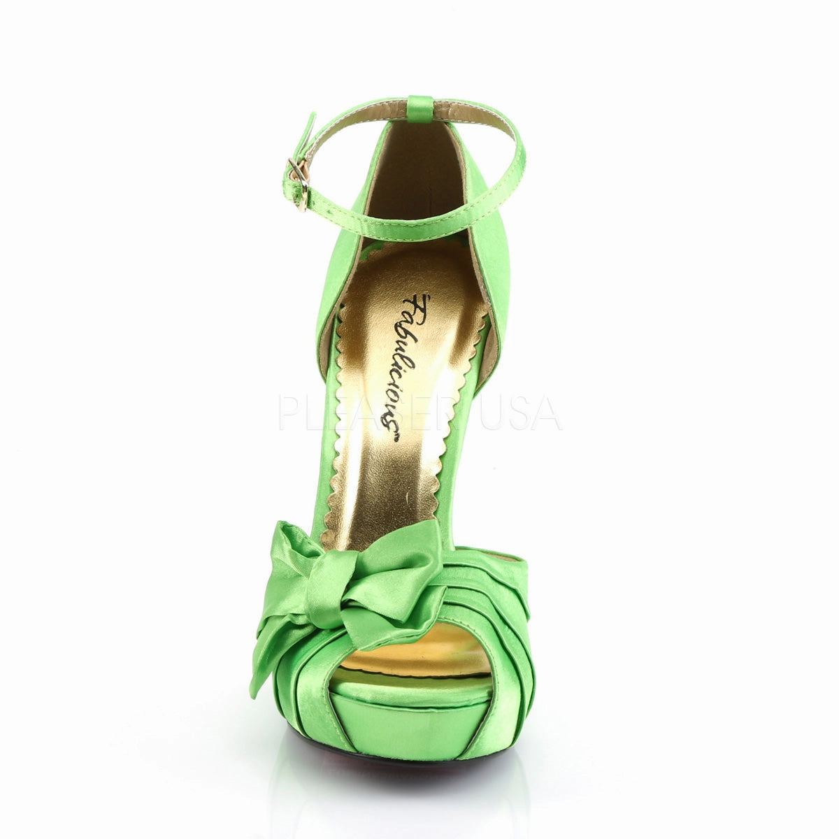 LUMINA-36  Apple Green Satin