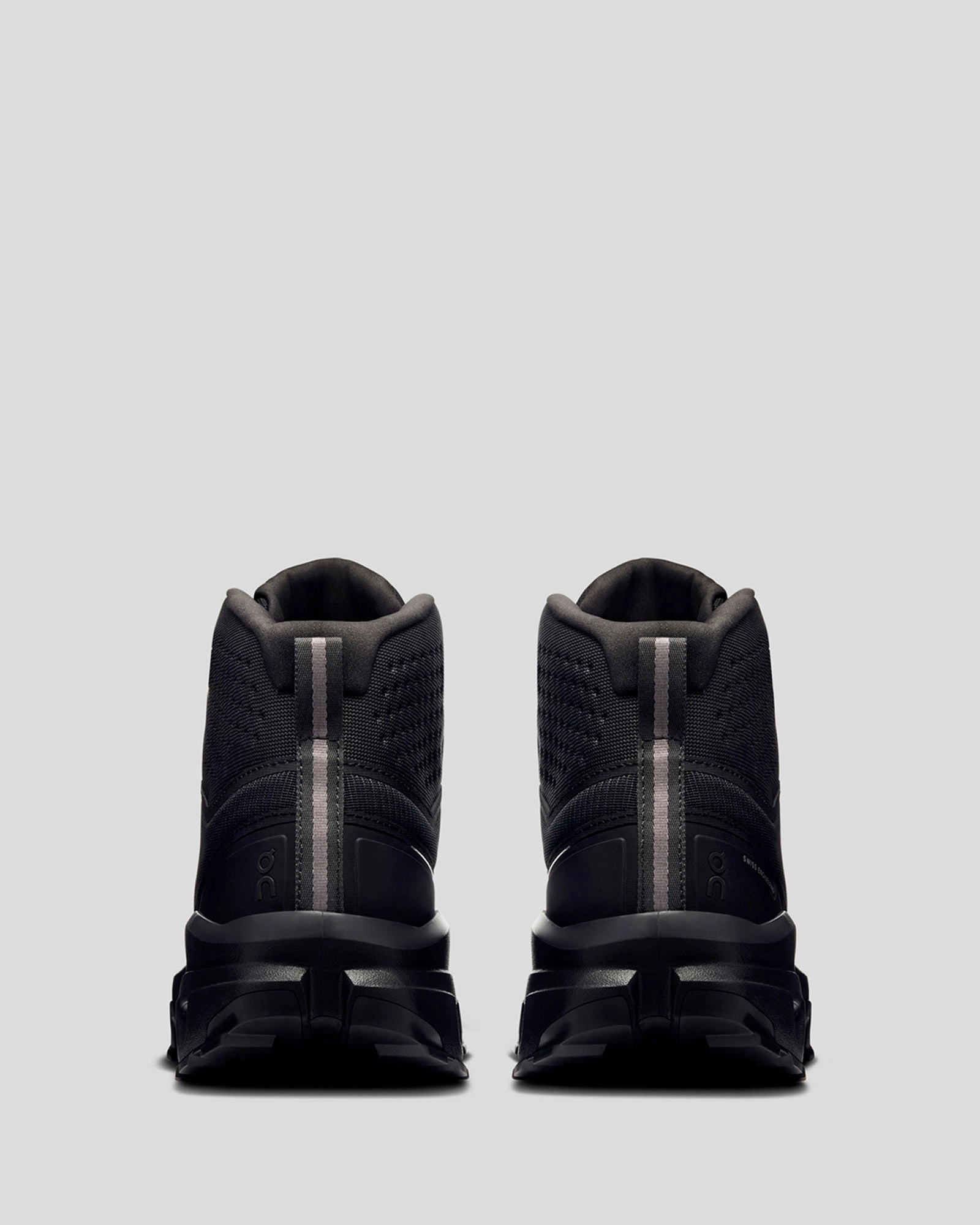 Men's On Running Cloudrock Waterproof Mid Hiking Boots - Black/Black