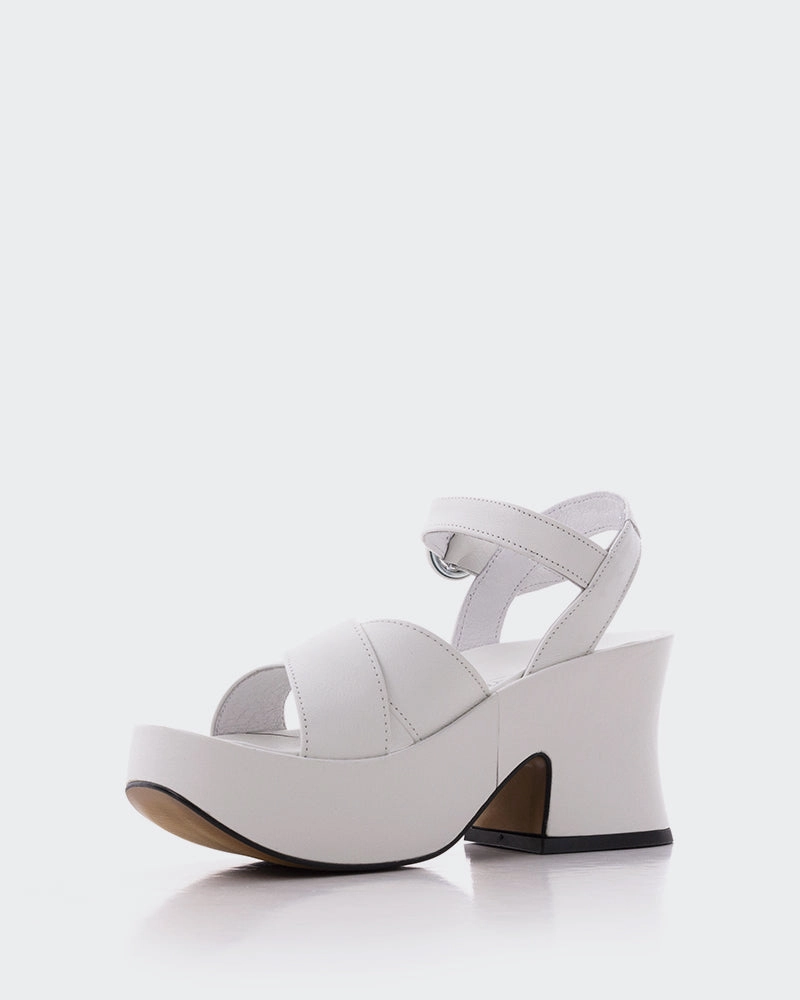 Nerissa White Leather