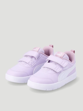 Pre-Girls Courtflex V3 V Sneaker - Lilac