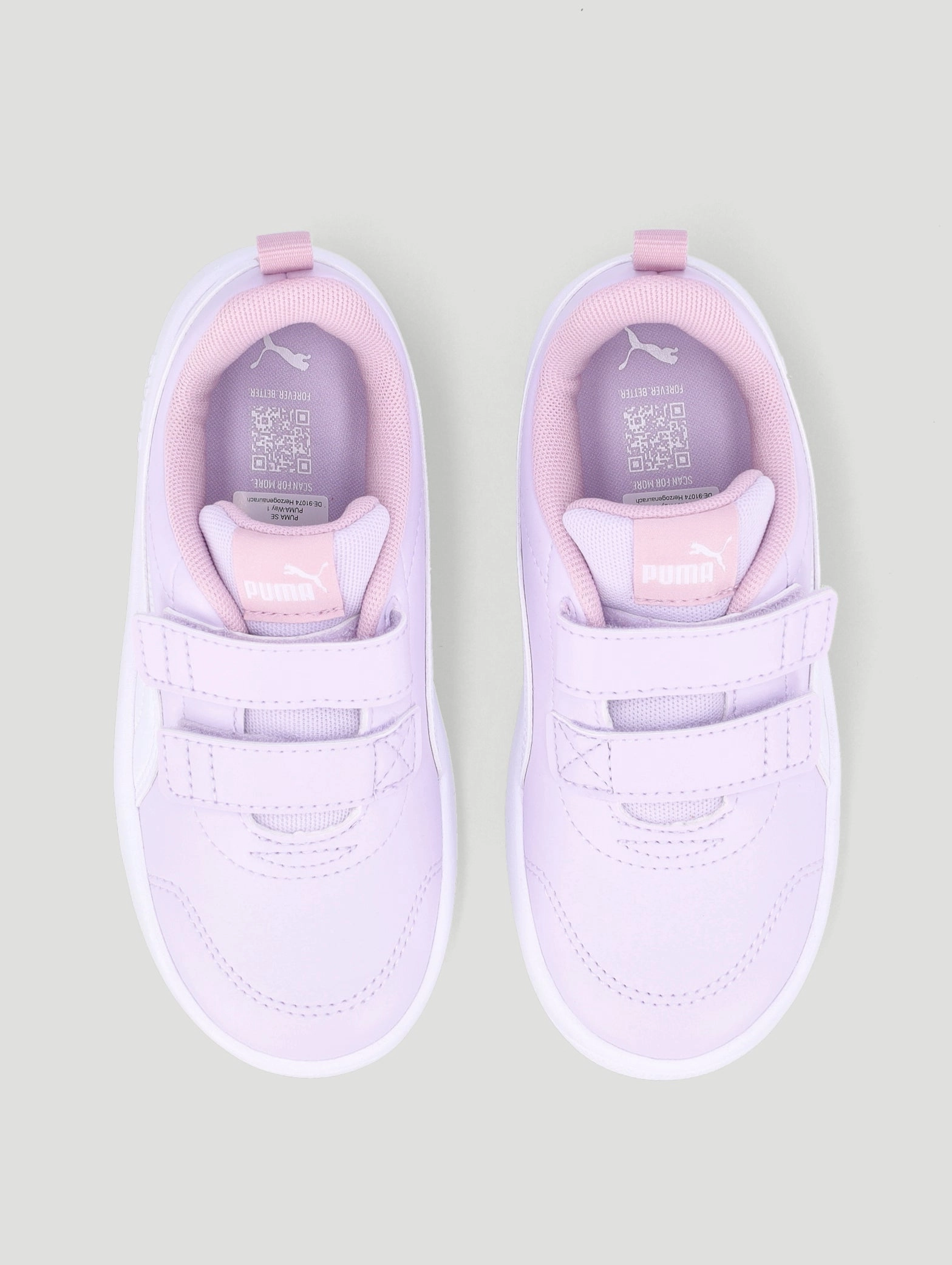 Pre-Girls Courtflex V3 V Sneaker - Lilac