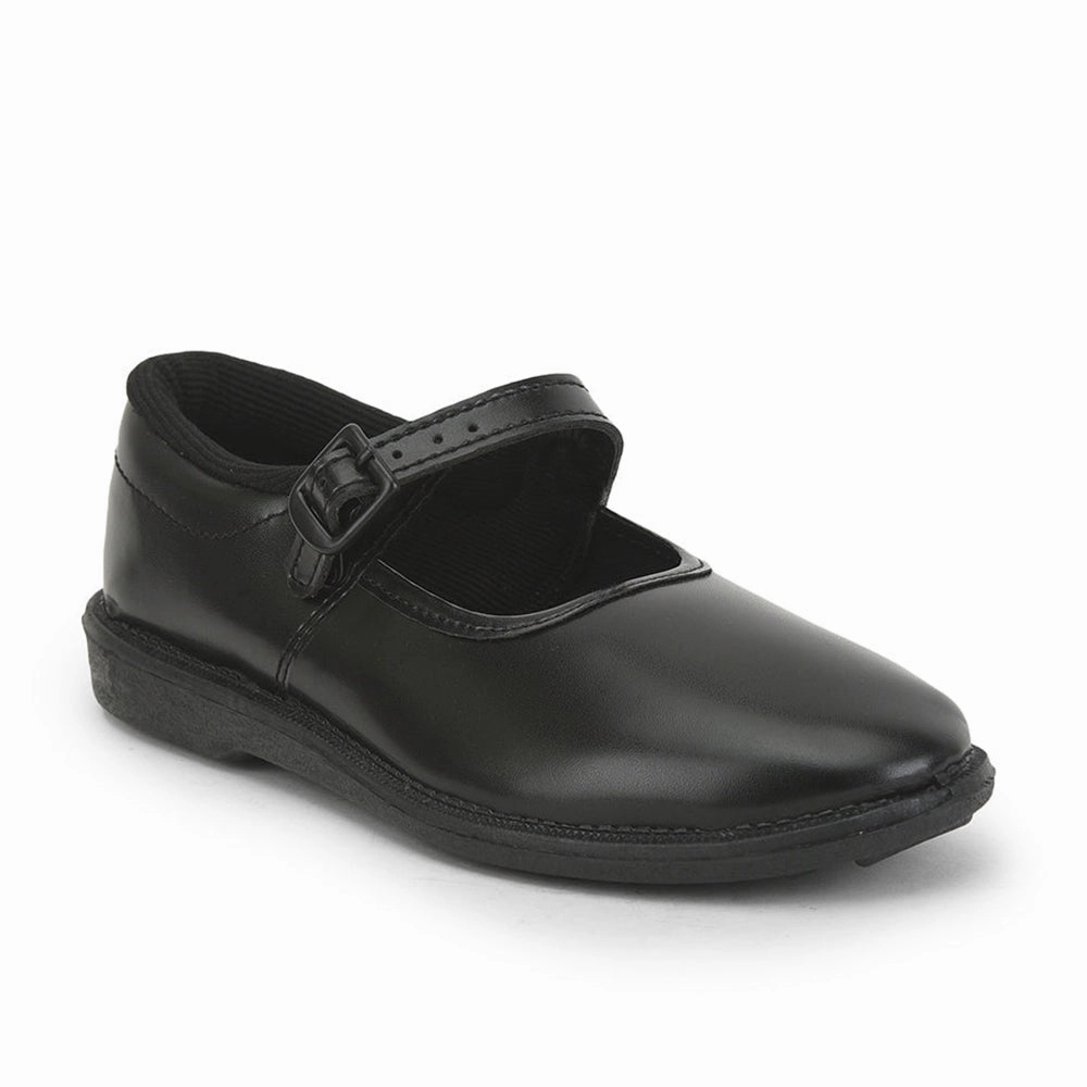 Prefect Black Ballerina Dress School Shoes For Kids N.S/GIRL By Liberty