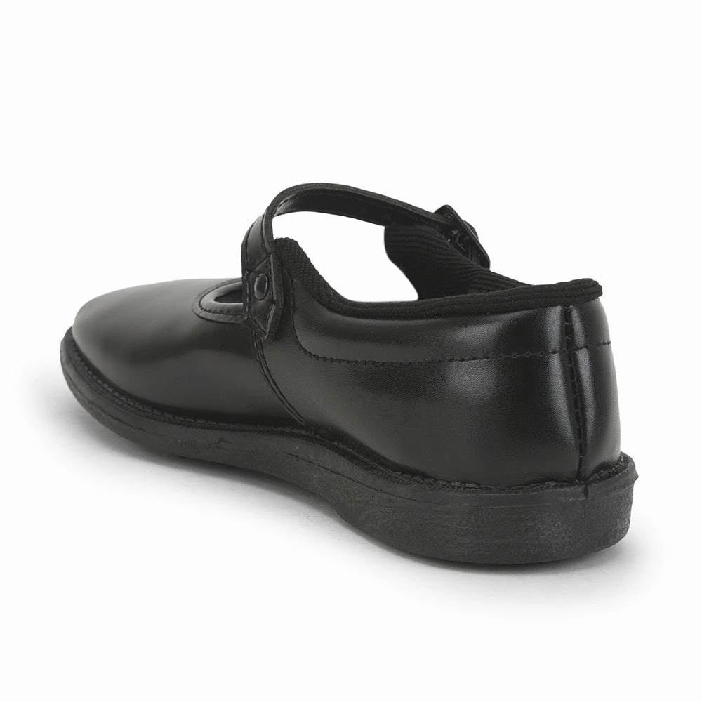 Prefect Black Ballerina Dress School Shoes For Kids N.S/GIRL By Liberty