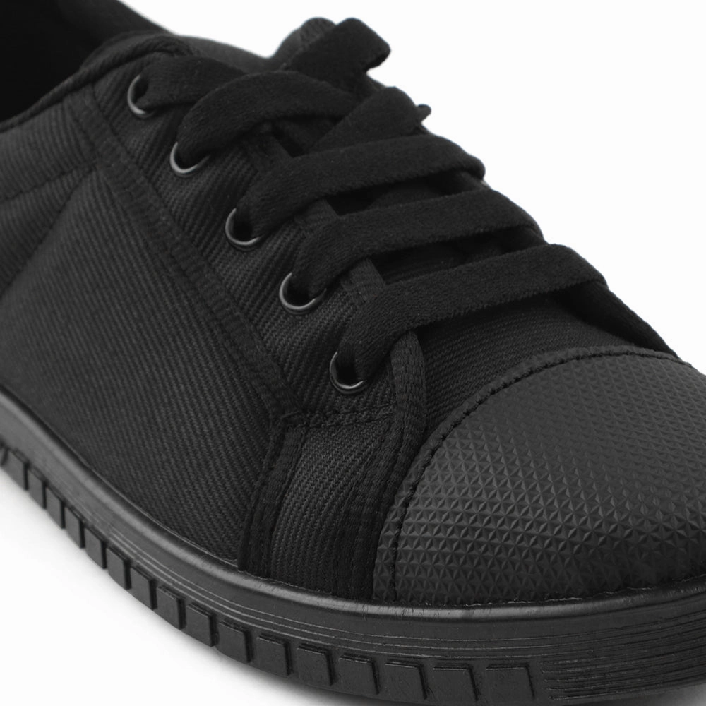 Prefect Black Lacing PT School Shoes For Kids TENIS By Liberty