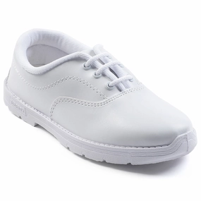 Prefect White Lacing Uniform School Shoes For Kids S/BOY EXCE By Liberty