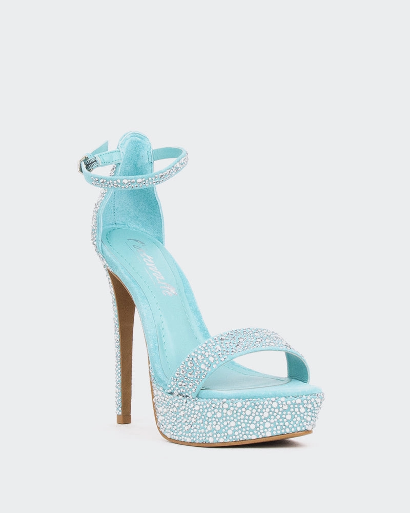 Rinna, Turquoise Suede/Suède Tur.