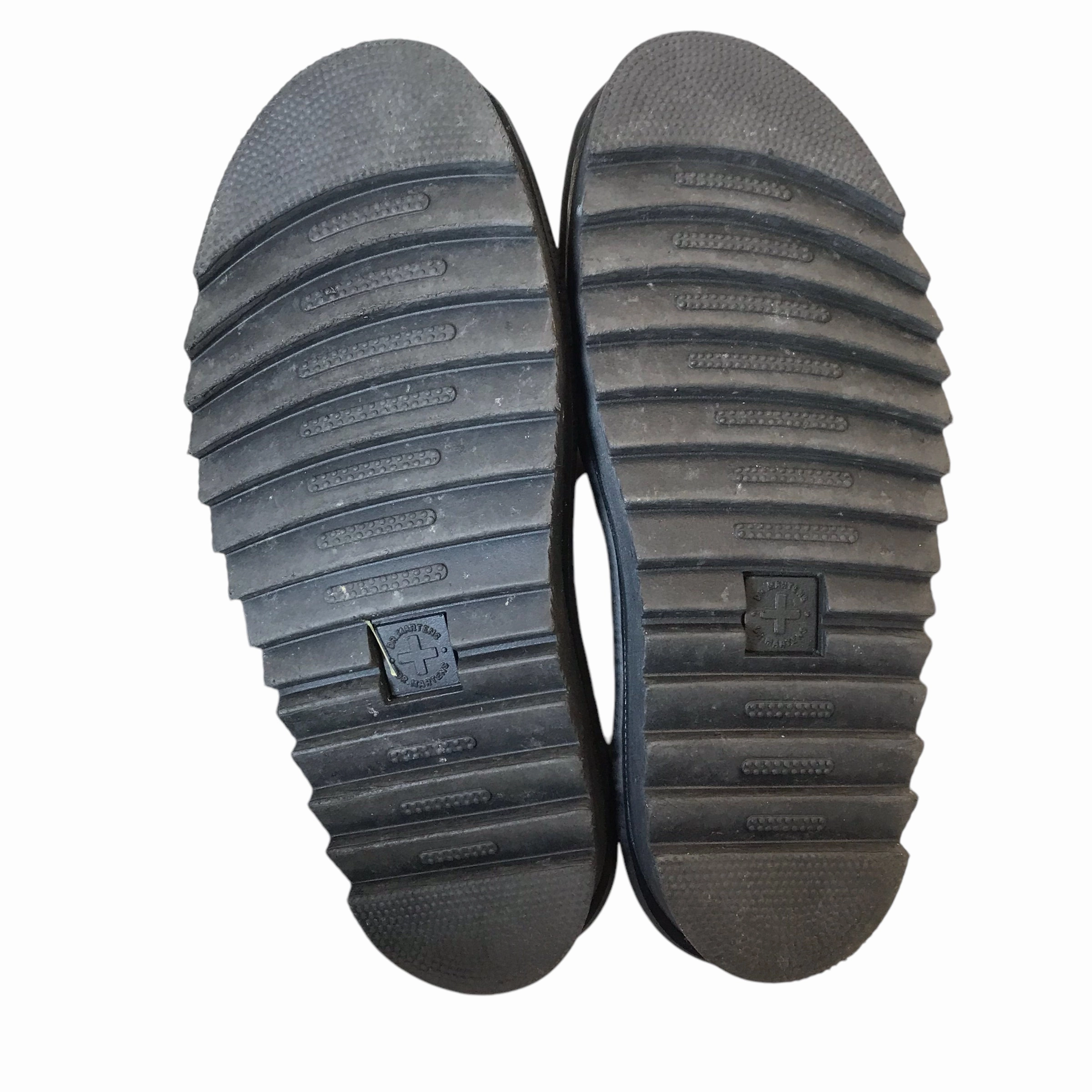 Sandals Flats By Dr Martens In Black & White, Size:8
