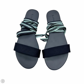 Sandals Flats By Rothys In Navy, Size: 7