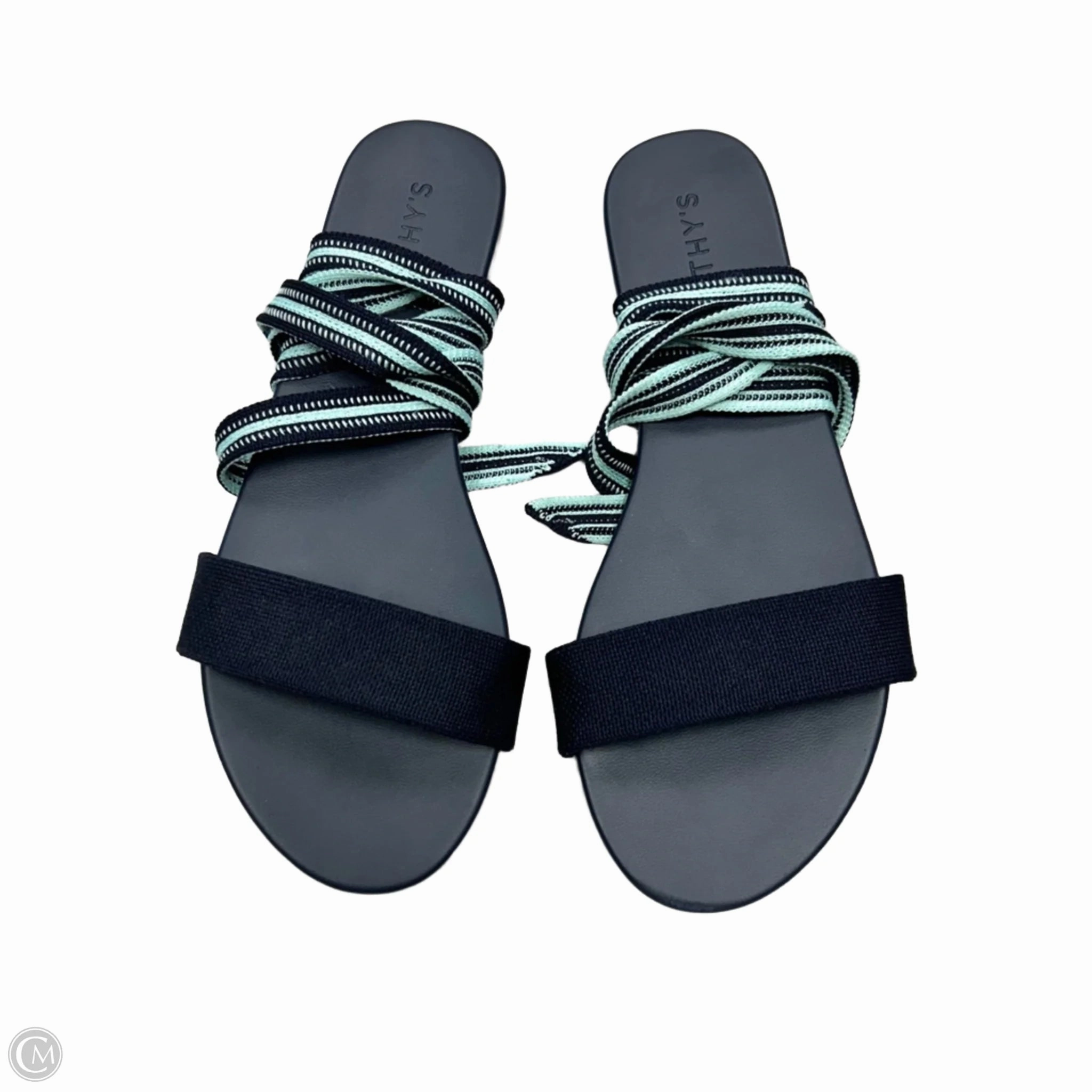 Sandals Flats By Rothys In Navy, Size: 7