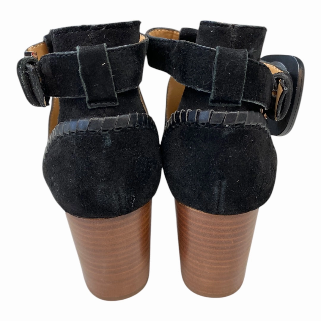 Sandals Heels Block By Jack Rogers In Black, Size:7