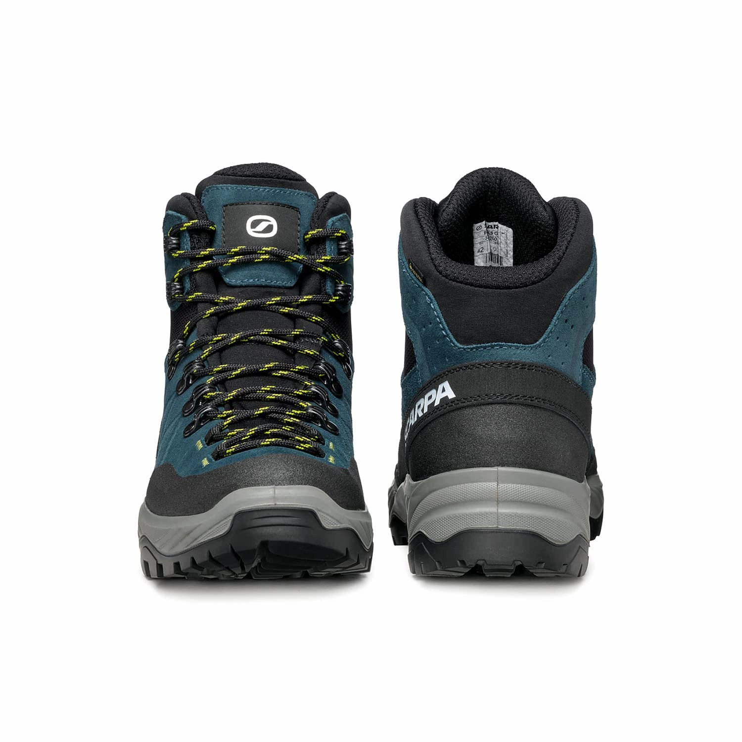 Scarpa Unisex Boreas GTX Wanderstiefel. Petrol Lime. 43.5 EU