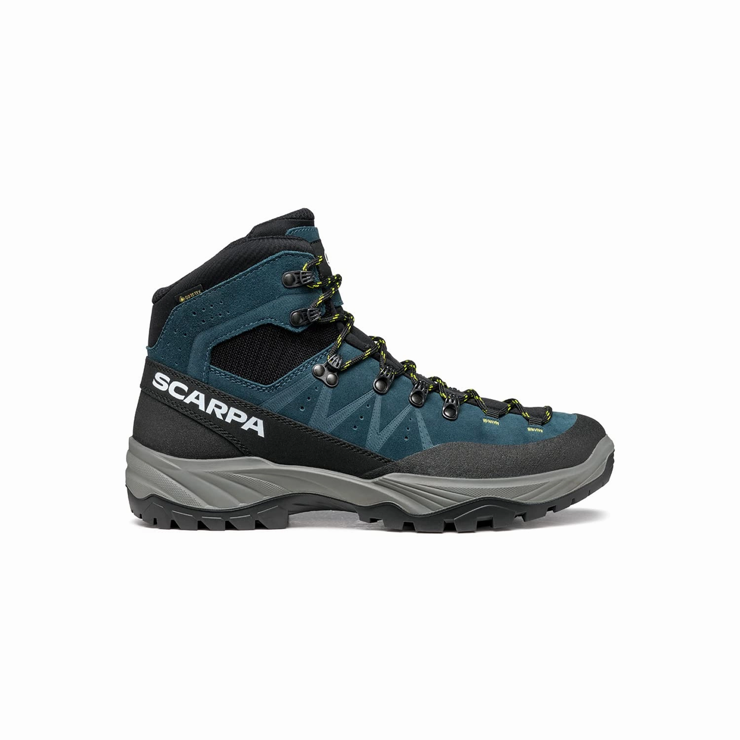 Scarpa Unisex Boreas GTX Wanderstiefel. Petrol Lime. 43.5 EU
