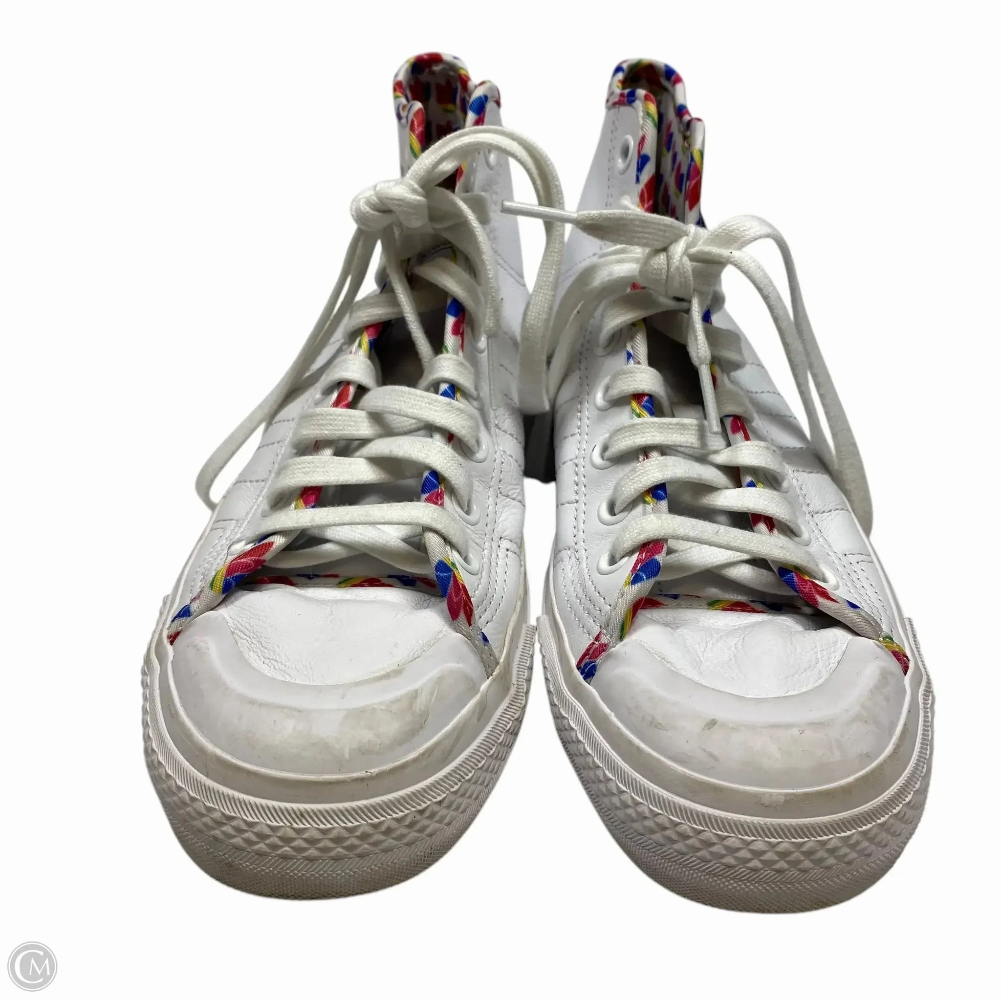 Shoes Sneakers By Adidas In White, Size: 7.5