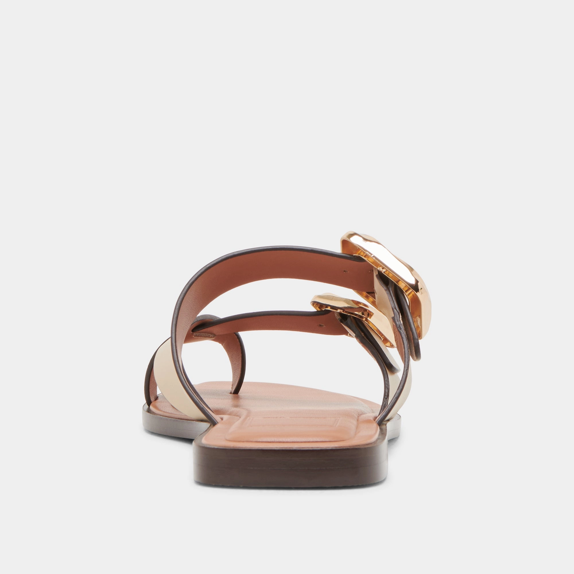 SHORE SANDALS IVORY LEATHER
