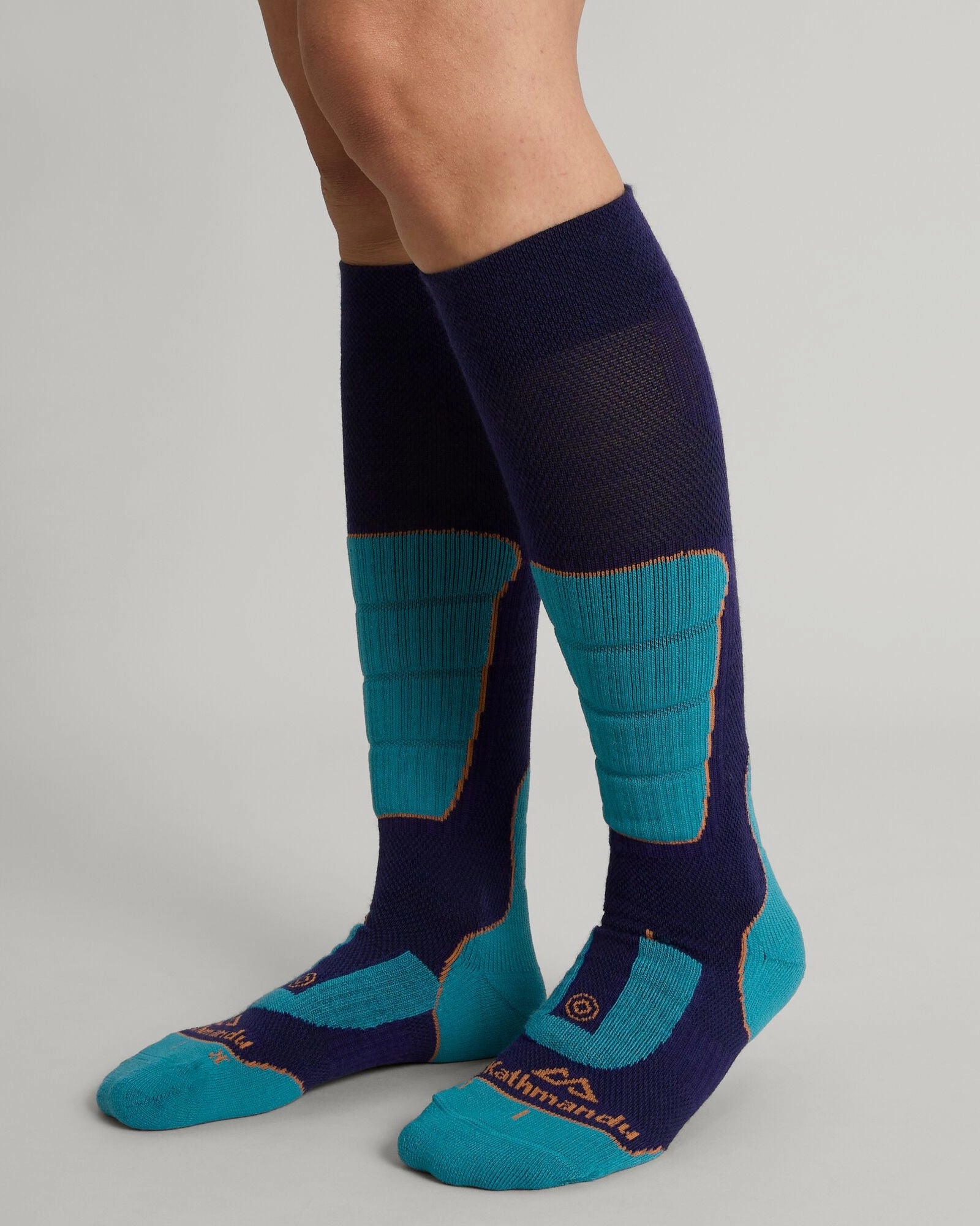 Snow Sport Socks - Dark Horizon/Eddy/Squash