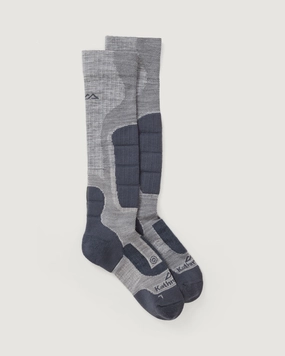 Snow Sport Socks - Steel Grey/Light Night
