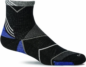 Sockwell Men's Incline Quarter Moderate Compression Sock