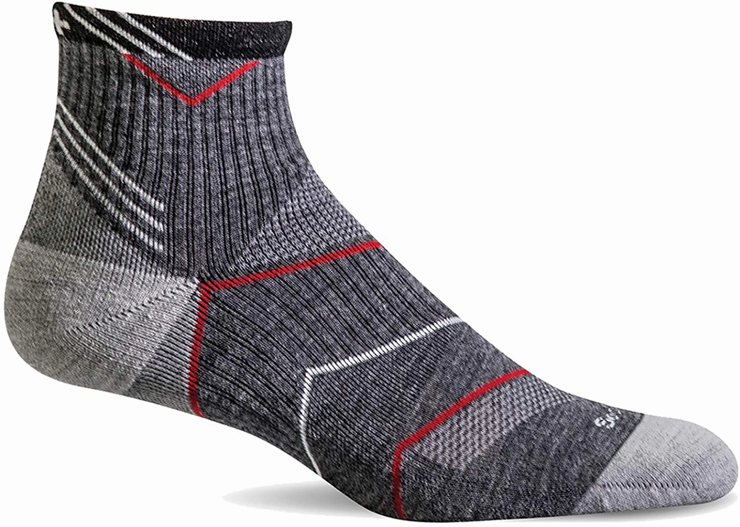 Sockwell Men's Incline Quarter Moderate Compression Sock