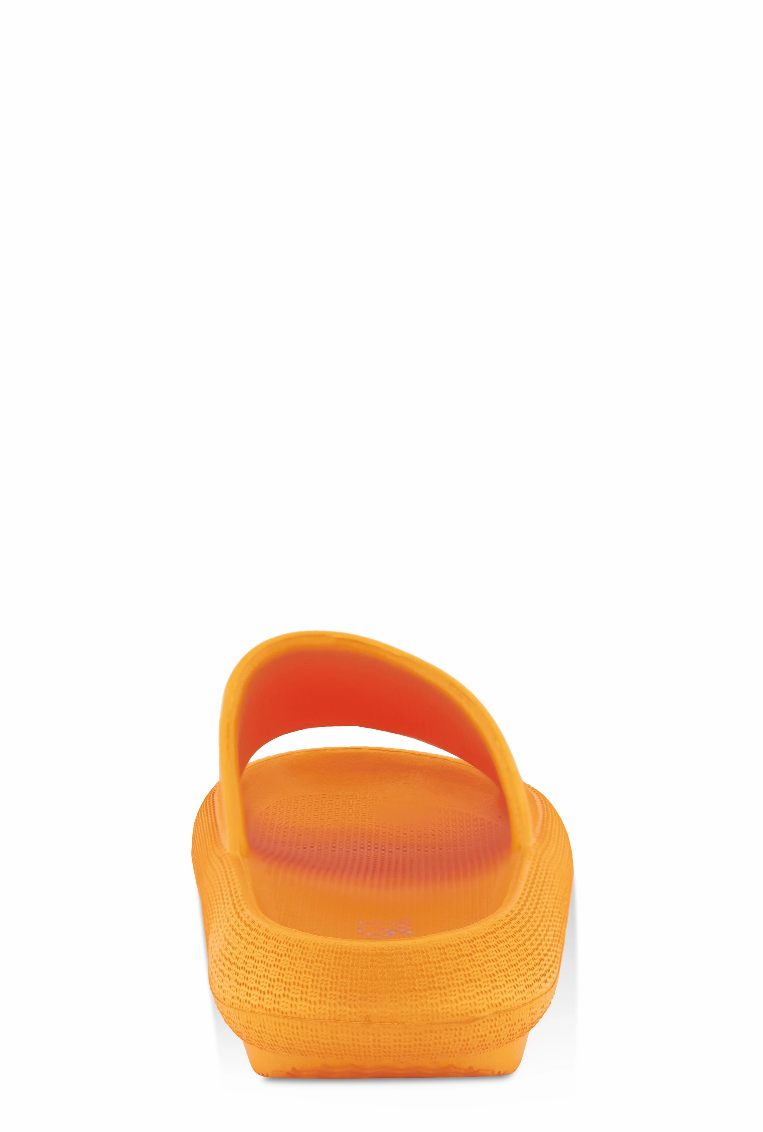 Solid Platform Slide Sandals