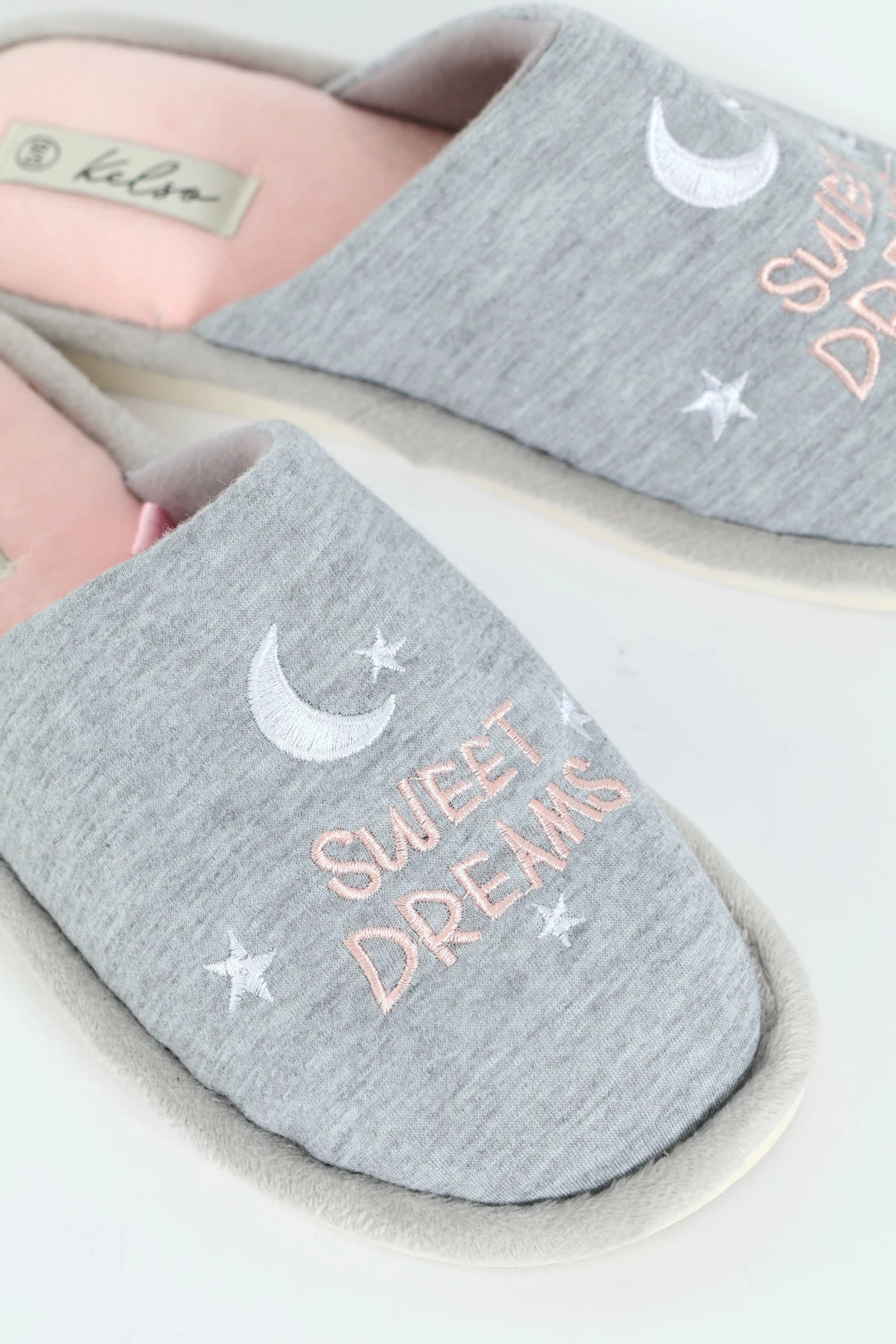 Sweet Dreams Slipper - Light Grey